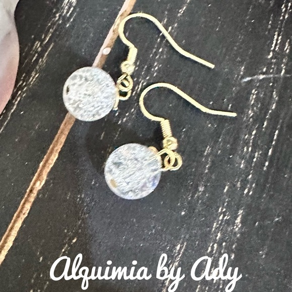 Alquimia Gold and Silver Earrings - Picture 1 of 1